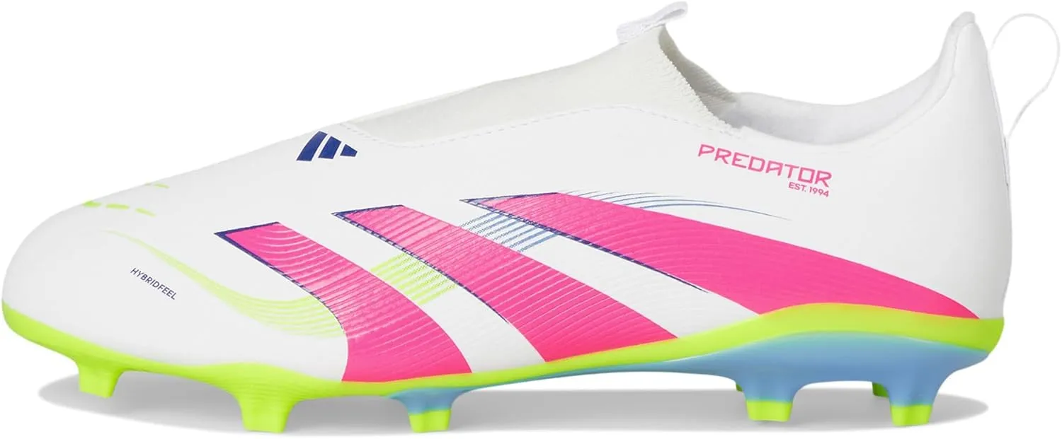 adidas Unisex-Child League Predator Laceless Firm Multi Ground Soccer Cleats (Little Big Kid) Sneaker