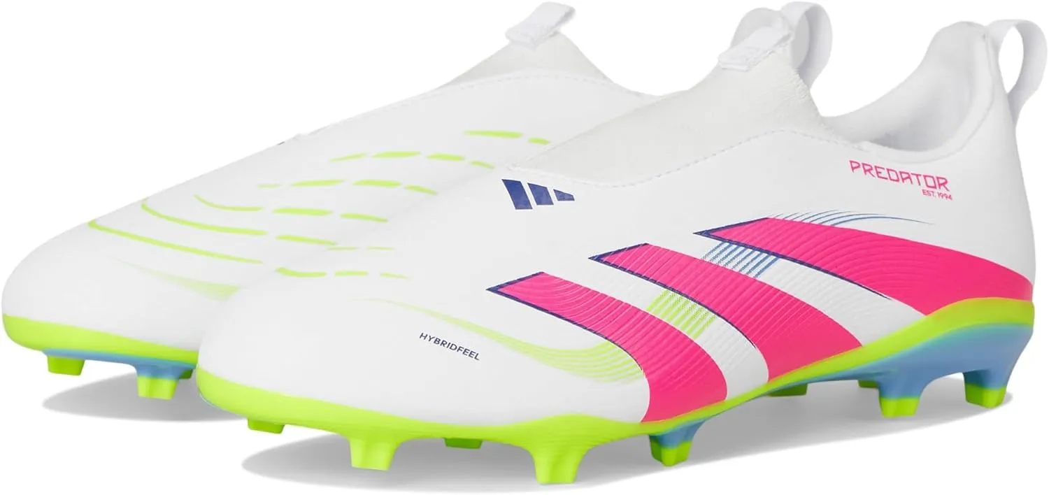 adidas Unisex-Child League Predator Laceless Firm Multi Ground Soccer Cleats (Little Big Kid) Sneaker