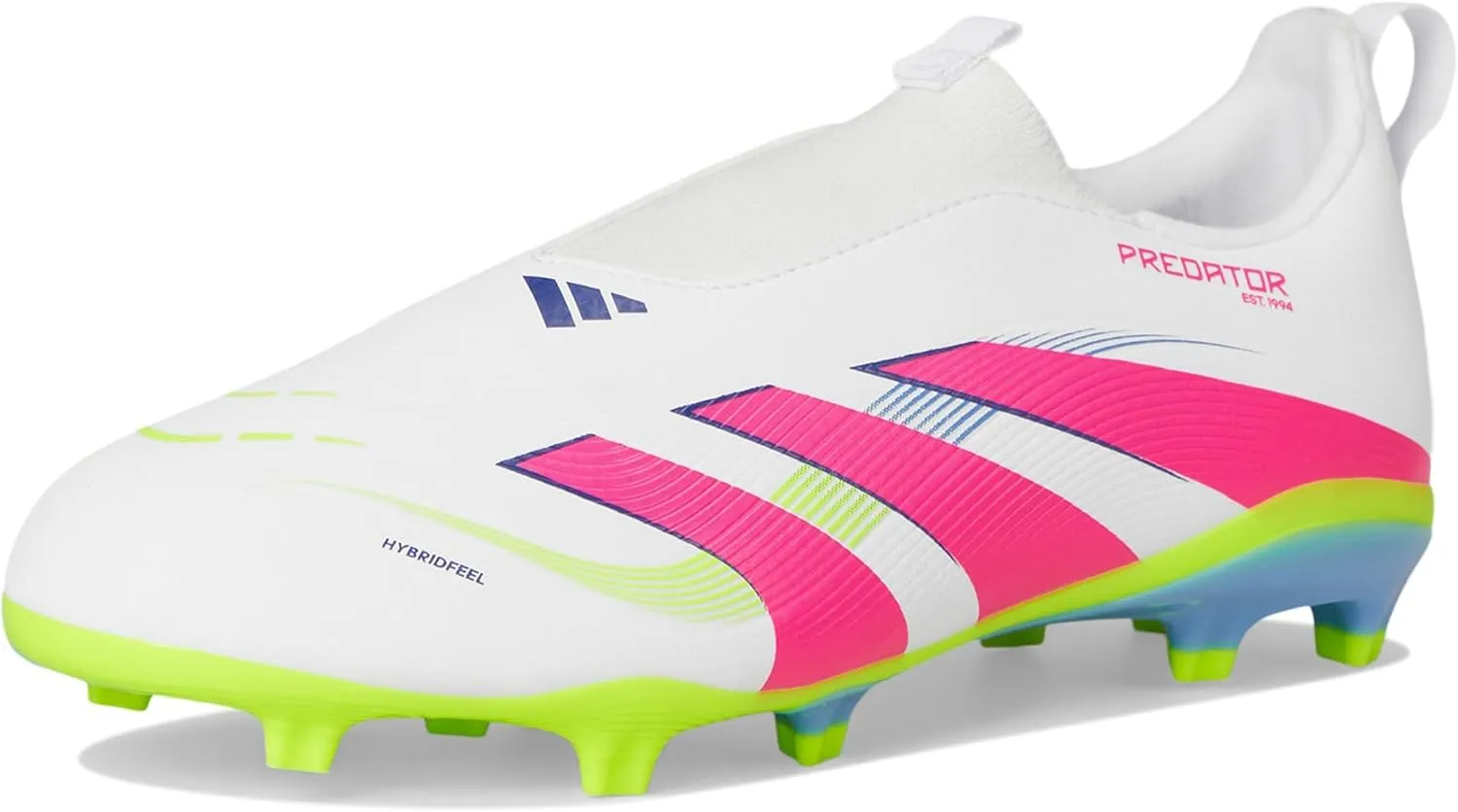 adidas Unisex-Child League Predator Laceless Firm Multi Ground Soccer Cleats (Little Big Kid) Sneaker