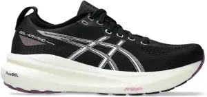 Asics Women's Gel-Kayano 31 Running Shoes, 7, Black/Pure Silver