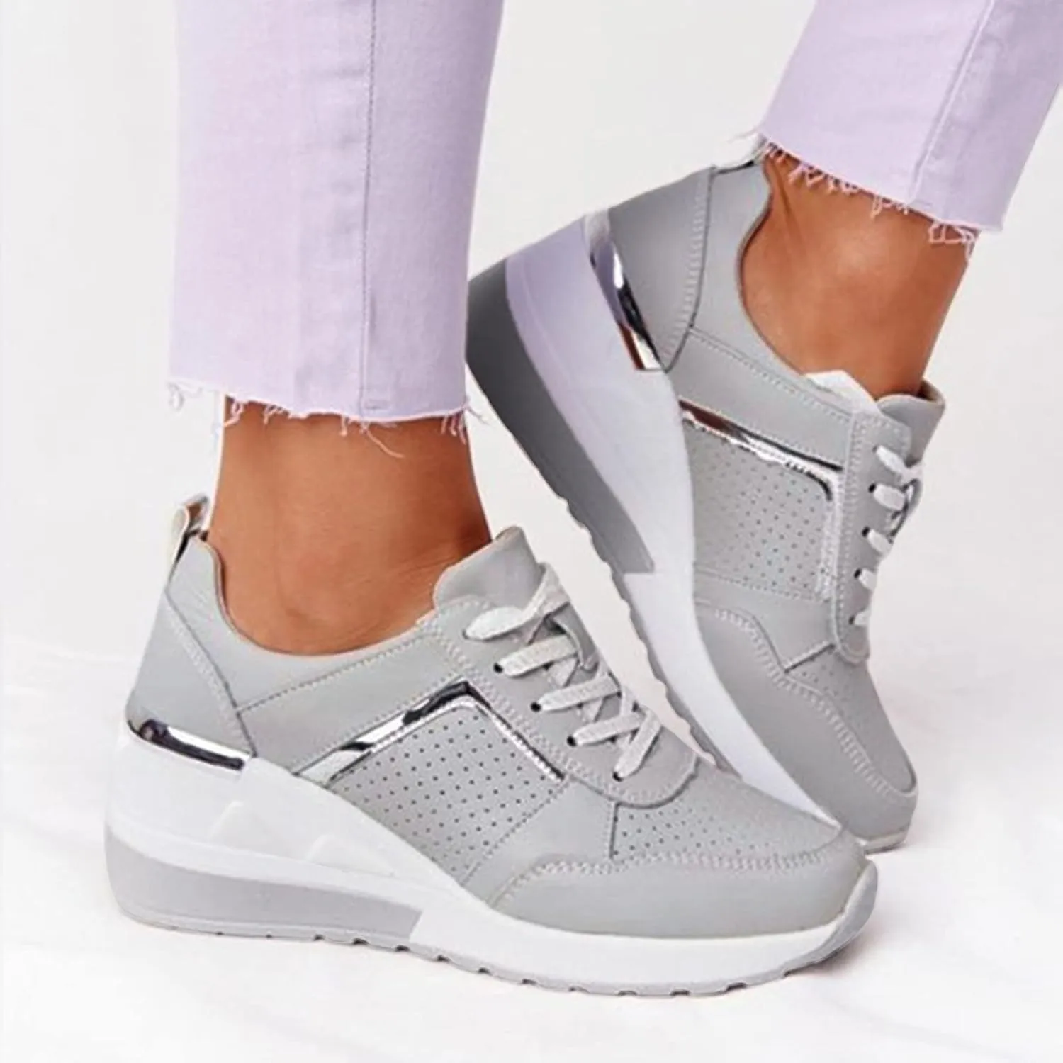 Athletic Shoes Women Cute Fashion Workout Sneakers Ladies Arch Support Breathable Comfort Wear Non Slip Gym Sneakers