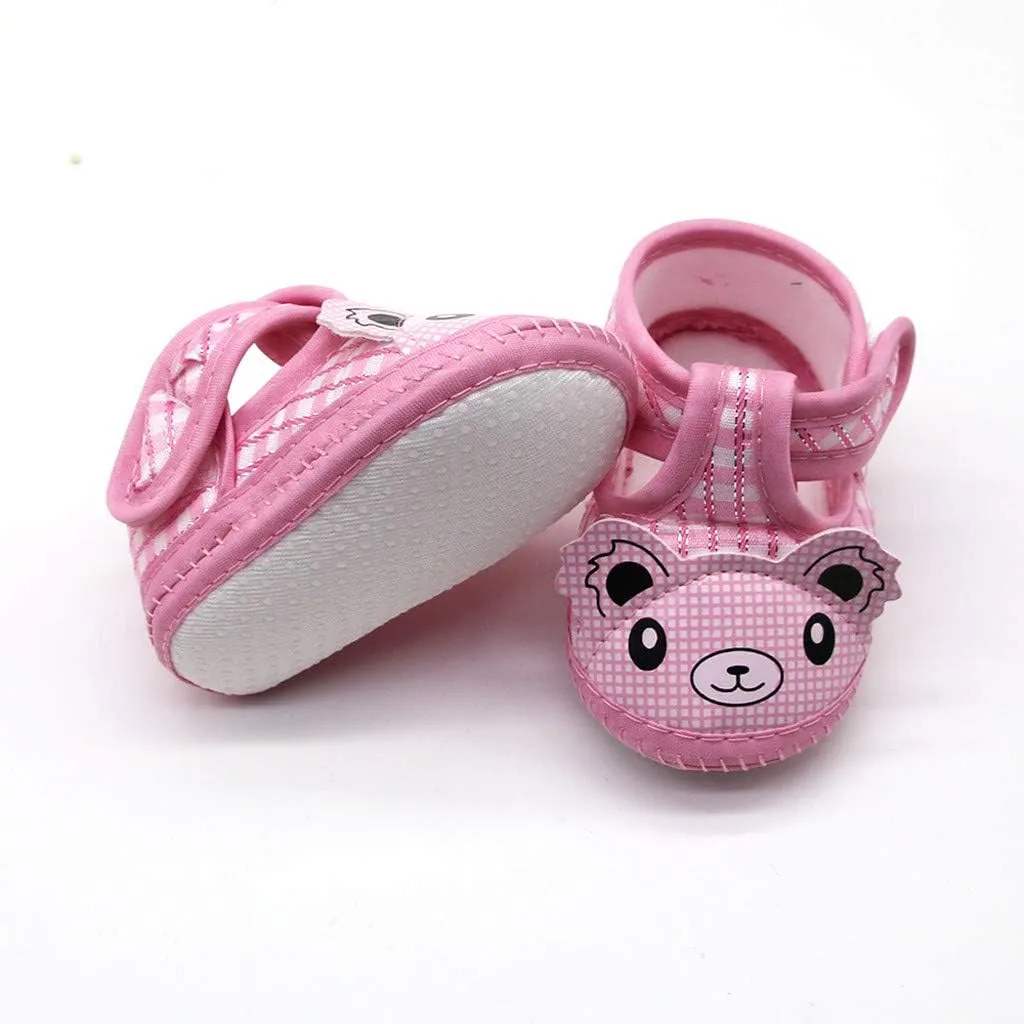Baby Boy Shoes,Baby Girl Shoes Kid Sandals Prewalker Booties Cartoon First Walkers Shoes Girls Shoes 0-18 Months