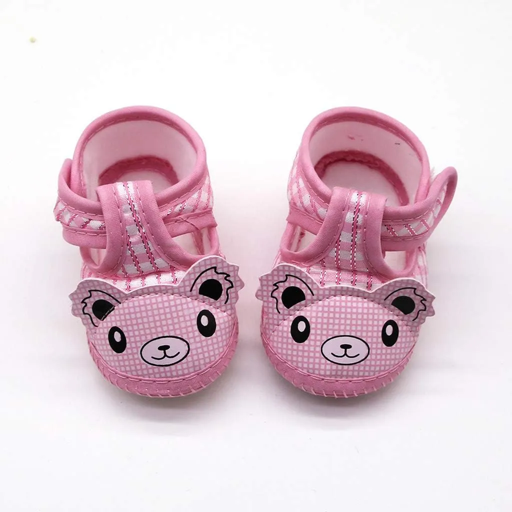 Baby Boy Shoes,Baby Girl Shoes Kid Sandals Prewalker Booties Cartoon First Walkers Shoes Girls Shoes 0-18 Months