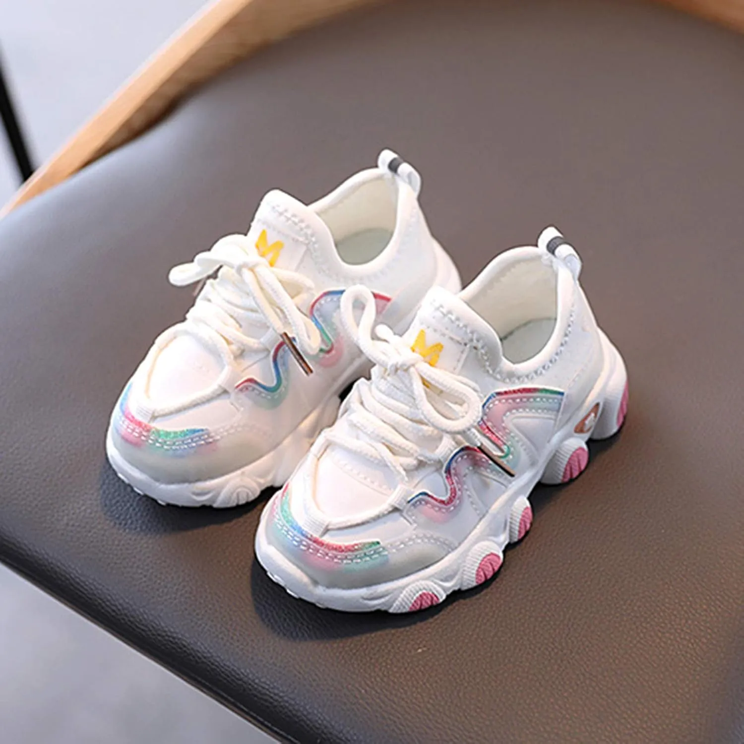 Baby Boys' Shoes,Infant Toddler Boys Girls Leather Shoes Baby Winter Warm Soft Lace Up Shoes 1-6 Years