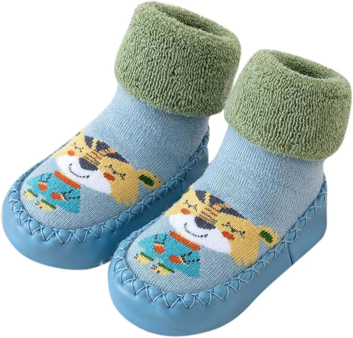 Baby Girl Shoes,Autumn Winter Baby Shoes Cute Rabbit Bear Cartoon Children Cotton Warm Soft Non Slip Floor Boots