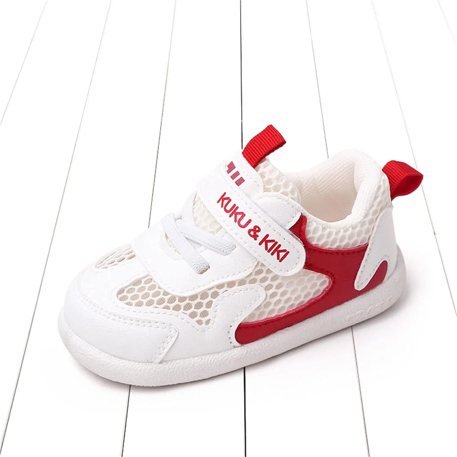 Baby Shoes Toddler Boys Girls Lightweight Fashion Shoes Kids Non-Slip Breathable Slip on Sneakers Tennis Shoes