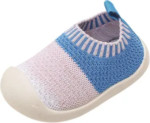 Baby Sneakers Girls Boys Lightweight Breathable Mesh First Walkers Shoes Warm Elastic Sock Shoes Indoor Outdoor