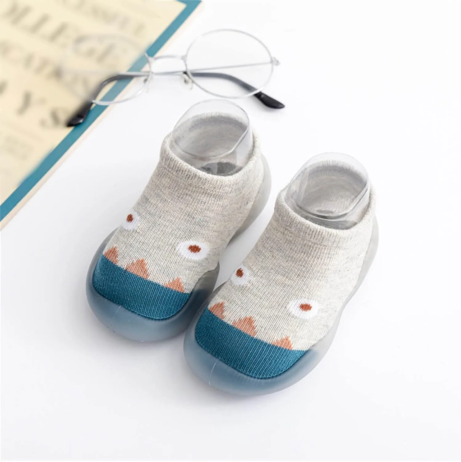 Baby Sock Shoes,Infant Boys Girls Animal Prints Cartoon Socks Shoes Mesh The Floor Socks Non Slip Prewalker Shoes