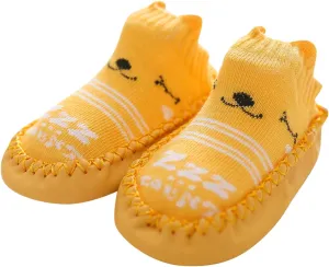 Baby Sock Shoes,Kids Baby Boys Girls First Walking The Floor Shoes Shoes Cartoon Non-Slip Socks