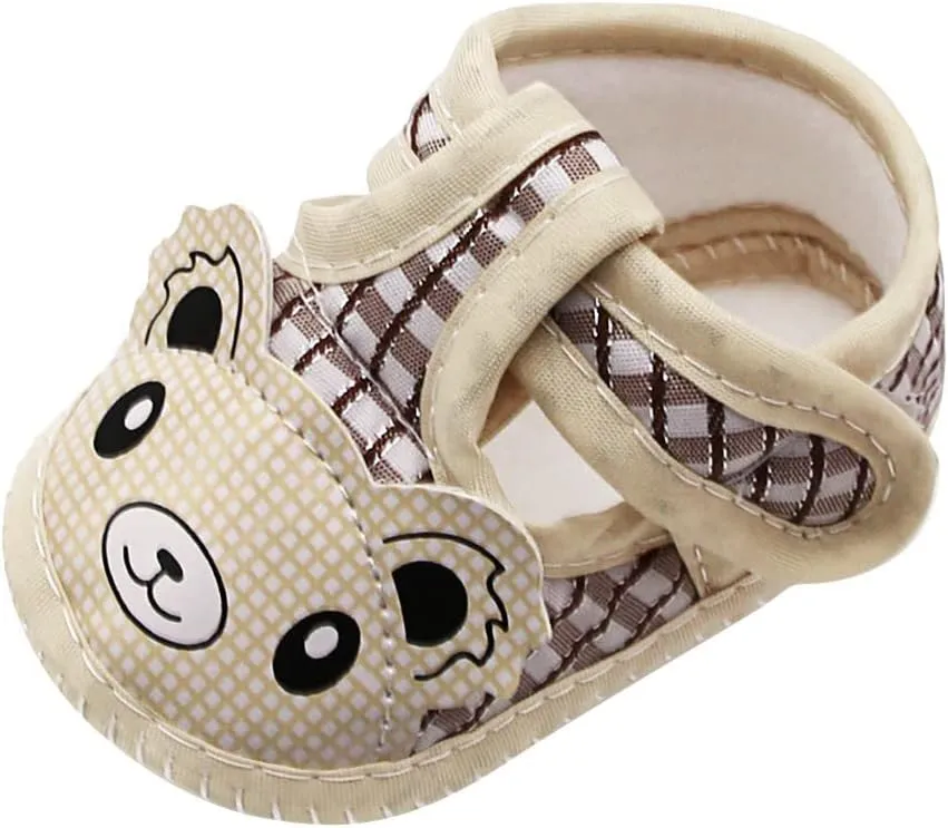 Baby Walking Shoes, 0-12 Months Newborn Baby Girls Soft First Walking Shoes Summer Cute Flowers Flat Sandals Slipper