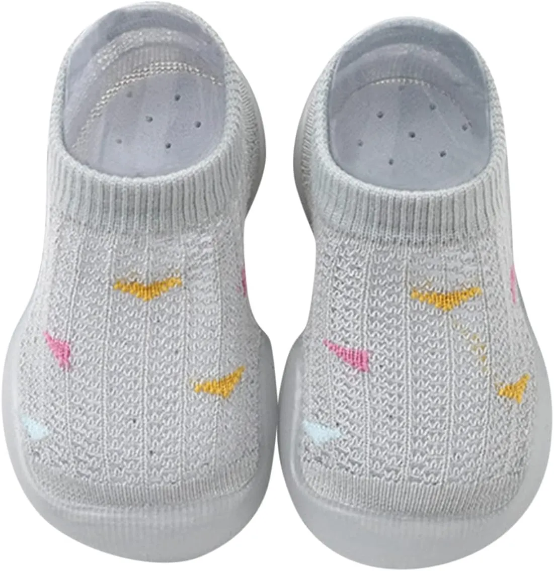 Boy Girl Baby Sock Shoes,0-3 Years Infant Boys Girls Summer Socks Shoes Breathable Mesh Non Slip First Walkers Shoes