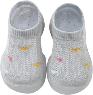 Boy Girl Baby Sock Shoes,0-3 Years Infant Boys Girls Summer Socks Shoes Breathable Mesh Non Slip First Walkers Shoes