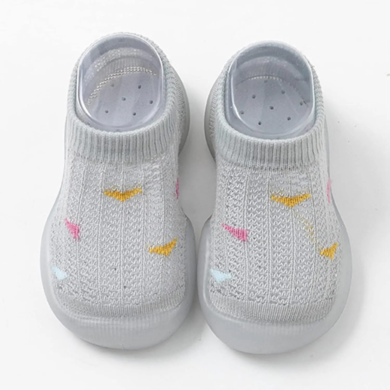 Boy Girl Baby Sock Shoes,0-3 Years Infant Boys Girls Summer Socks Shoes Breathable Mesh Non Slip First Walkers Shoes
