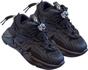 Boys Girls Sneakers Mesh Sports Shoes Breathable Lightweight Running Shoes for Kids Athletic Casual Shoes Fashion