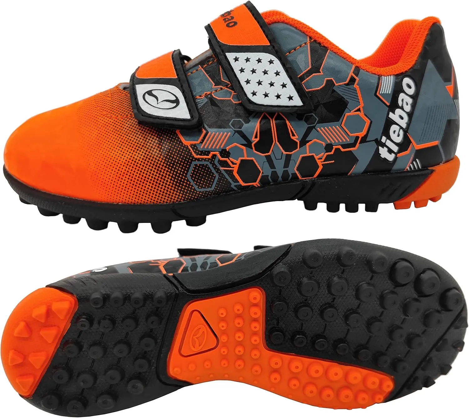 Boys' Girls' Soccer Cleats Shoes Firm Ground Turf Shoes Outdoor Sports Football Shoes (Toddler/Little Kid)
