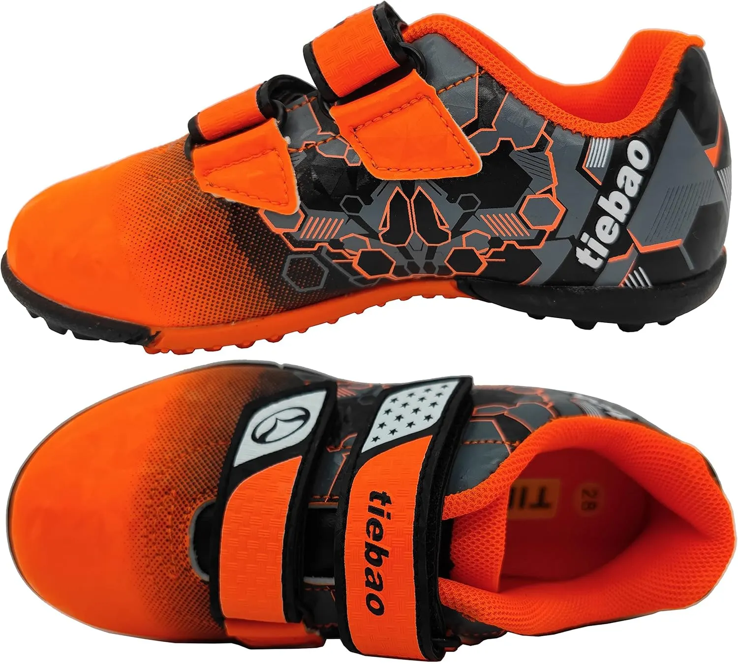 Boys' Girls' Soccer Cleats Shoes Firm Ground Turf Shoes Outdoor Sports Football Shoes (Toddler/Little Kid)