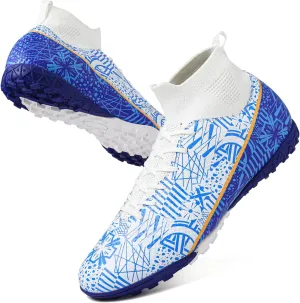 CBUSTER Soccer Cleats Mens Women Indoor Outdoor Soccer Shoes for Big Boy AG/FG