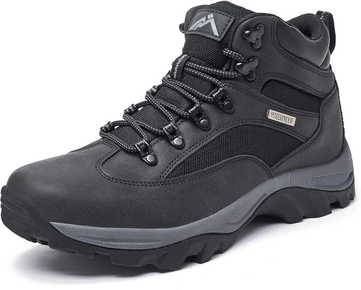 CC-Los Men's Waterproof Hiking Boots Outdoor Relaxed Fit Lightweight Size 7.5-14