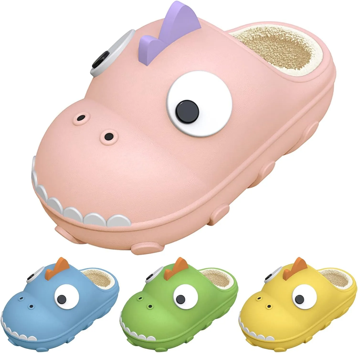 Children House Shoes Fashion Autumn And Winter Girls And Boys Slippers Flat Fuzzy House Slippers for Kids