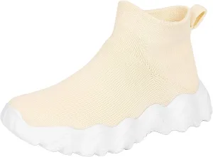 Children Shoes Men Summer Top Elastic Socks Children Shoes Female Thick Bottom A Stirrup Casual Kids Running