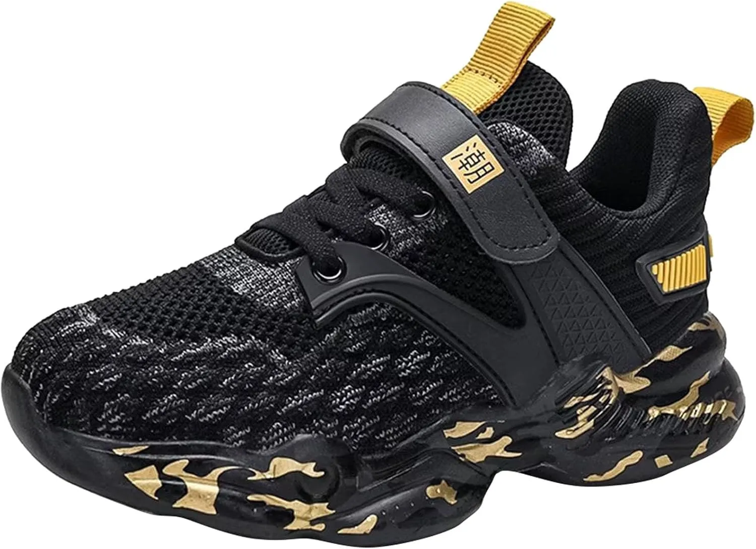 Children Toddler Boys Sneakers Casual Comfortable Breathable Thick Sole Non Slip Lightweight Walking Tennis Shoes