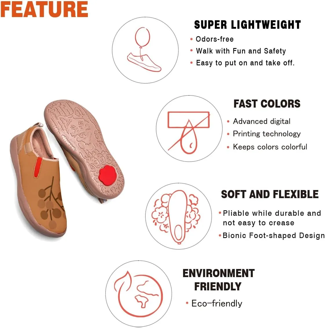 Child's Travel Shoes Boy Girl Slip On Loafers Casual Walking Comfort Abstract Art Painted Sneakers Kids