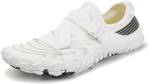 DHAEY Men Women Weightlifting Squat Shoes Breathable Lightweight Soft Sole Professional Deadlift Shoes Indoor Fitness Cross-Trainer Sneaker (Color : White, Size : 11 Women/9.5 Men)
