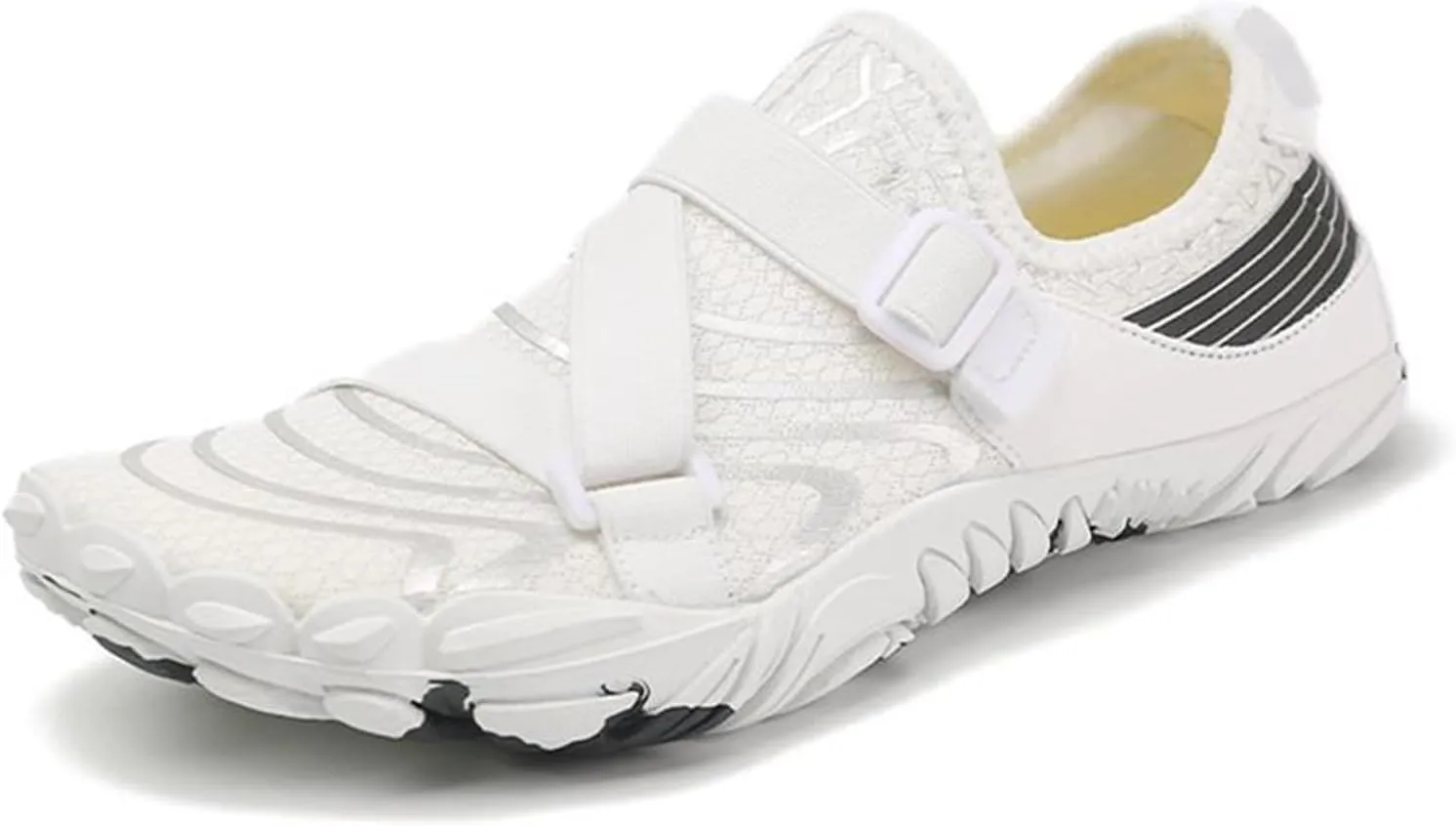 DHAEY Men Women Weightlifting Squat Shoes Breathable Lightweight Soft Sole Professional Deadlift Shoes Indoor Fitness Cross-Trainer Sneaker (Color : White, Size : 11 Women/9.5 Men)