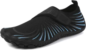 DHAEY Men Women Weightlifting Squat Shoes Non-Slip Sole Breathable Comfortable Lightweight Soft Bottom Deadlifting Fitness Indoor Cross-Trainer Sneaker (Color : Black Blue, Size : 8 Women/6.5 Men)