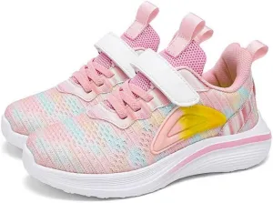 DHOVOR Girls Running Shoes Athletic Fashion Sneakers Lightweight Tennis Walking Basketball Shoes for Girls(Little Kid/Big Kid)