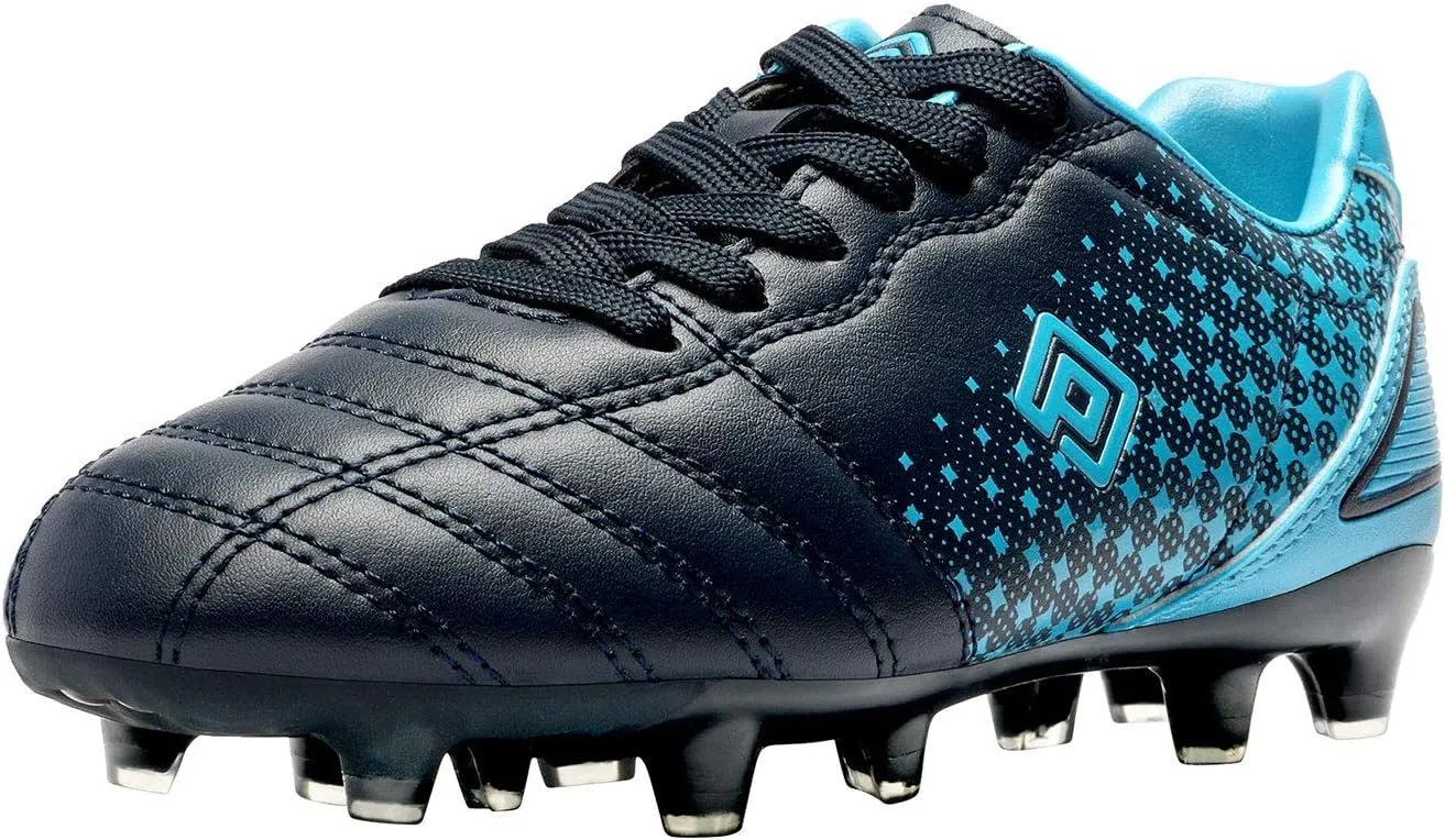 DREAM PAIRS Boys Girls Outdoor Sport Football Shoes Soccer Cleats for Little/Big Kid