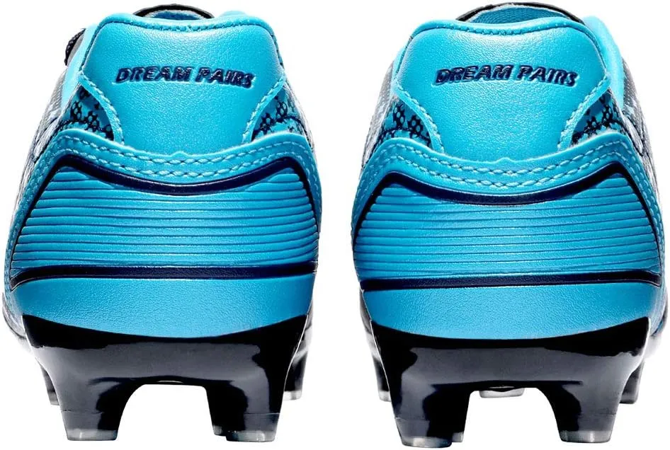 DREAM PAIRS Boys Girls Outdoor Sport Football Shoes Soccer Cleats for Little/Big Kid