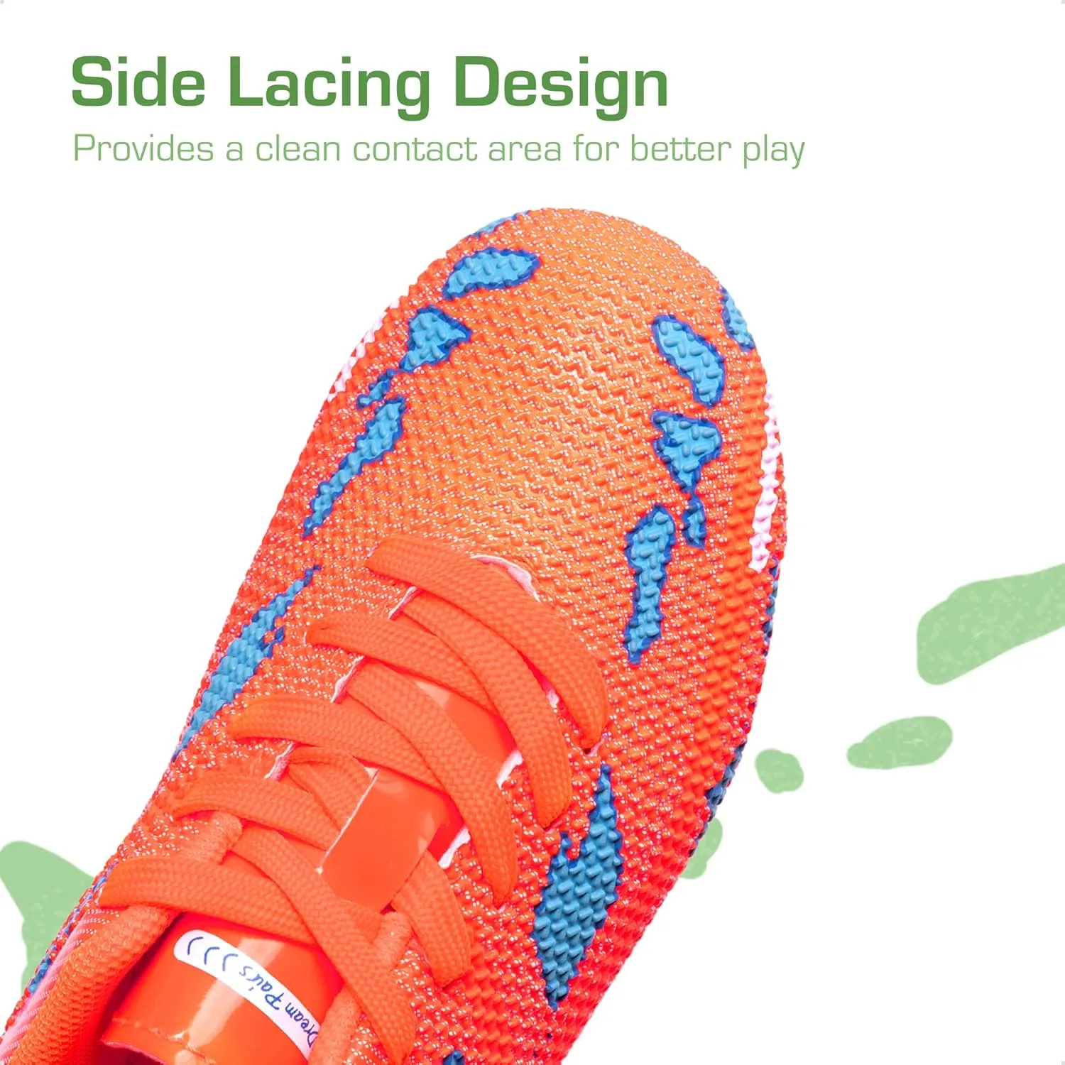 DREAM PAIRS Boys Girls Soccer Cleats Kids Football Shoes for Little/Big Kid