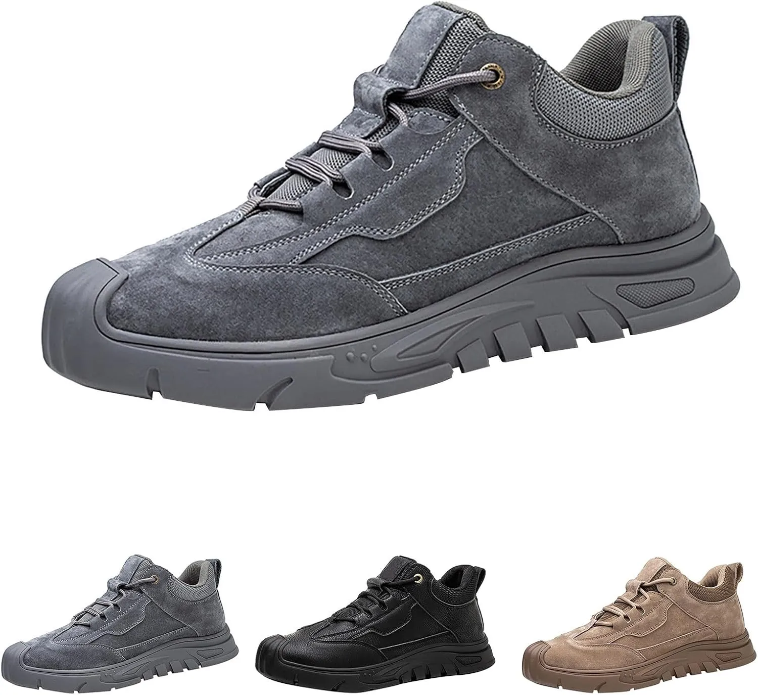 Dress Sneakers Men Wide Orthopedic Shoes for Women Men's Casual Slip-on Loafers Round Toe Slip On Casual Platform Loafers for Women White Leather Sneakers for Women