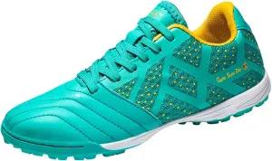 Eliogn Mens Soccer Shoes Boys Girls Turf Ground Athletic Football Shoes Youth Turf Soccer Shoes