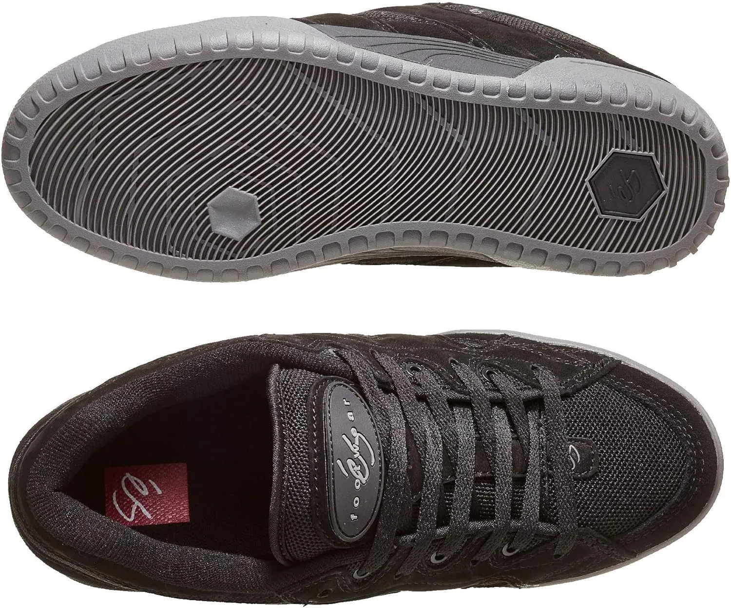 ES Skateboard Shoes One Nine 7 Black/Grey