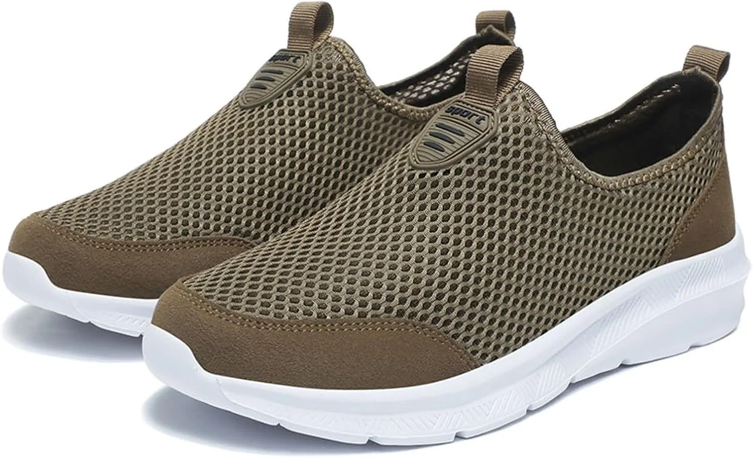 Fashion Summer Men Breathable Mesh Shallow Lace Up Casual Shoes Sneaker Odor Eliminator for Men's Sneaker