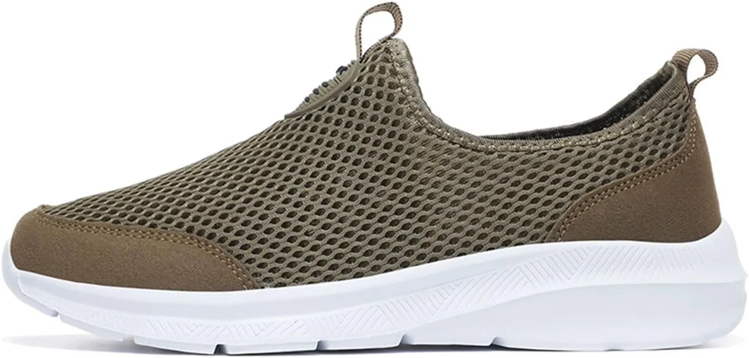 Fashion Summer Men Breathable Mesh Shallow Lace Up Casual Shoes Sneaker Odor Eliminator for Men's Sneaker