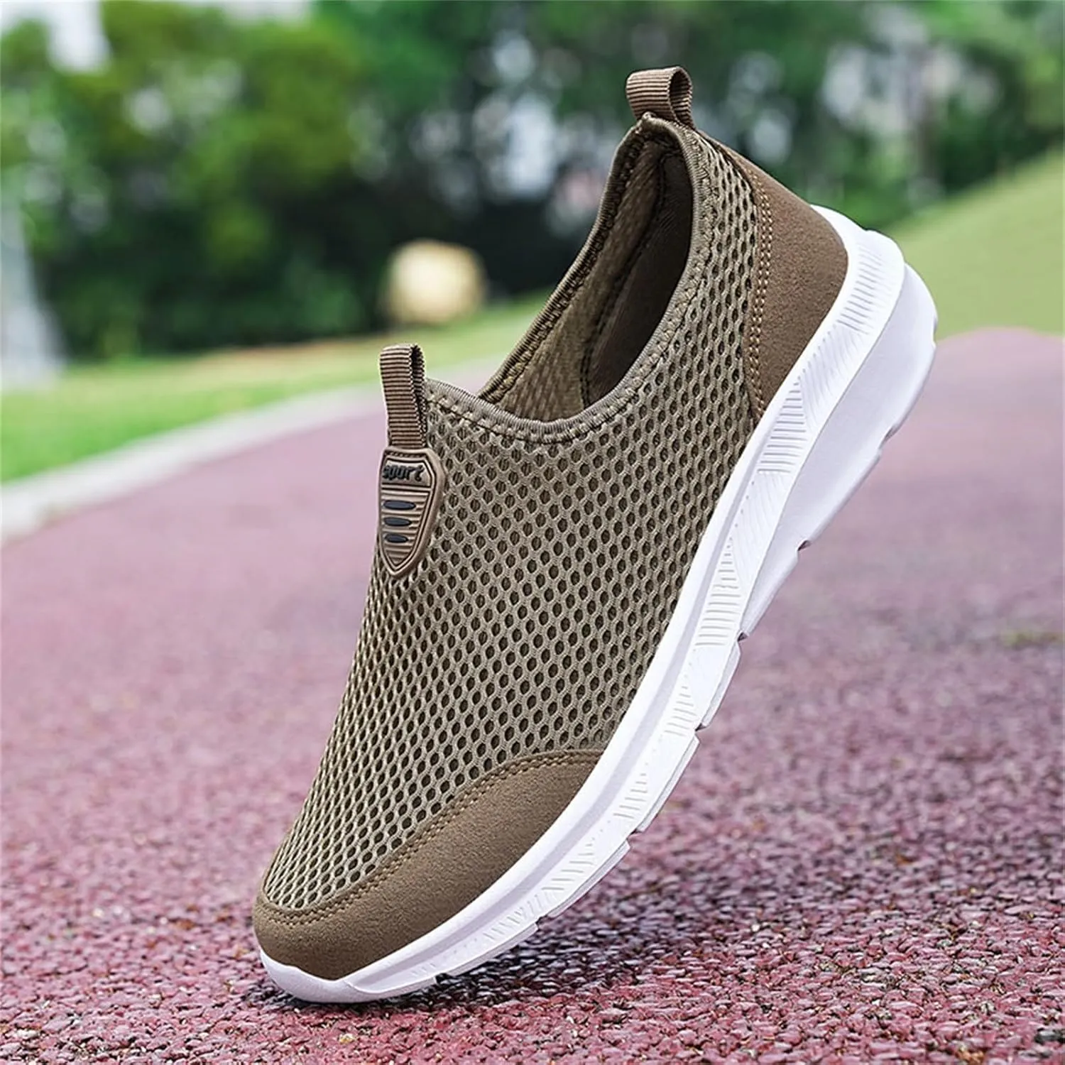 Fashion Summer Men Breathable Mesh Shallow Lace Up Casual Shoes Sneaker Odor Eliminator for Men's Sneaker