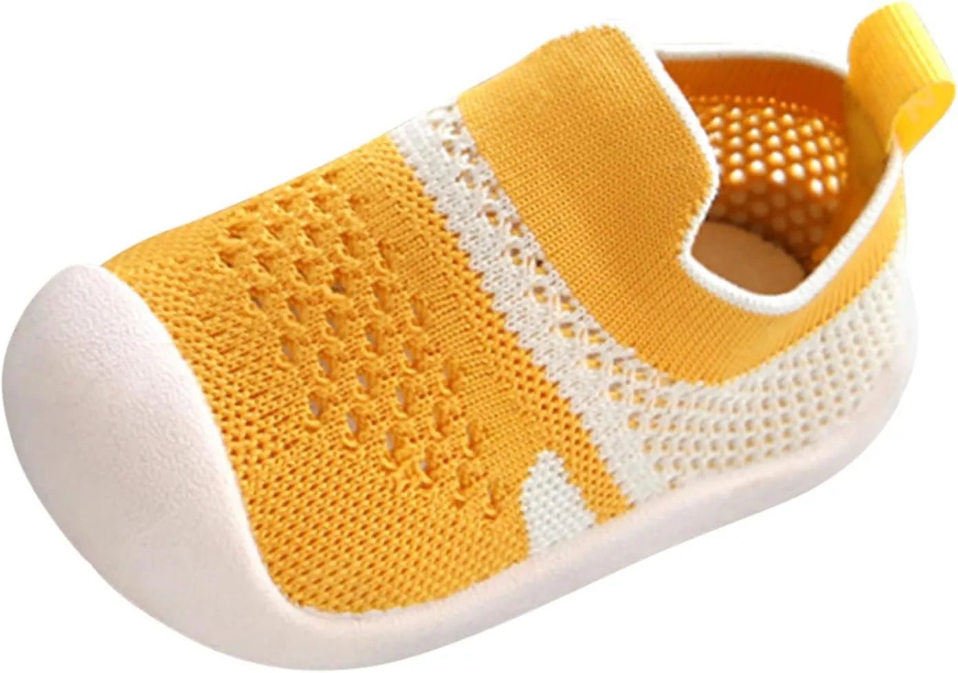 Girls Boys Leisure Shoes Mesh Soft Bottom Breathable Slip On Sport Shoes Socks Shoes Little Girls Shoes