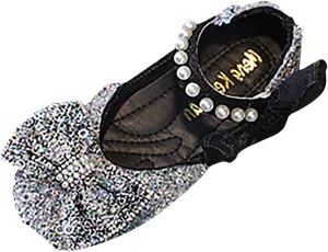 Girls Dress Shoes,Dance Shoes for Girls Childrens Shoes Pearl Princess Shoes Baby Girls Shoes for Party Wedding