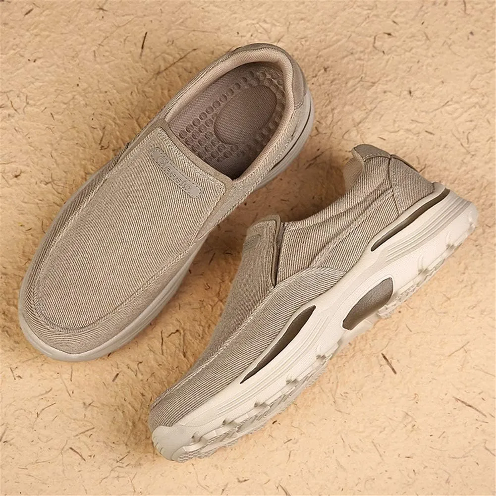 GOSPT Men's Slip on Canvas Shoes Comfortable Casual Loafers Driving Moccasins