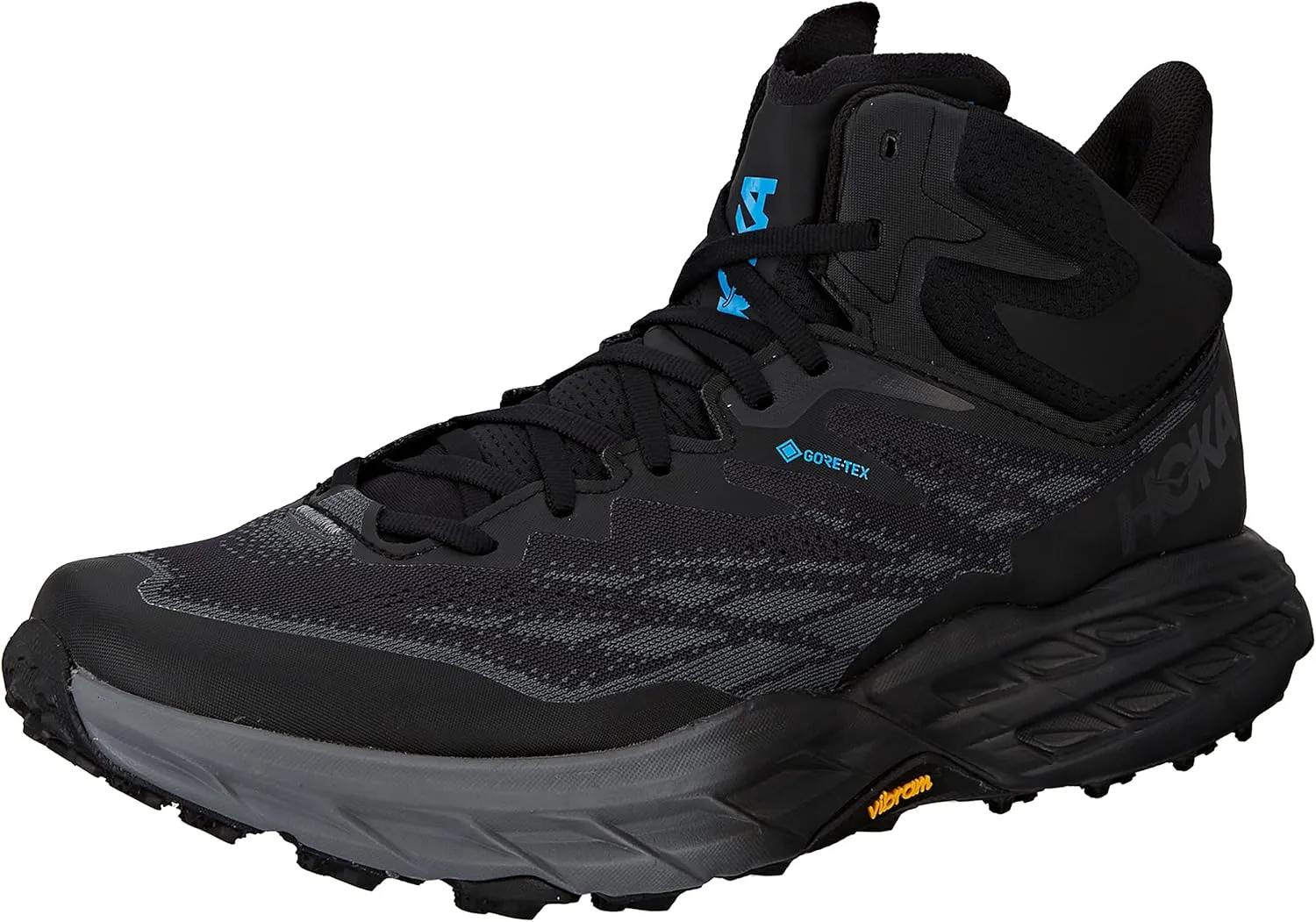 HOKA Mens Speedgoat 5 Mid GTX Textile Synthetic Trainers