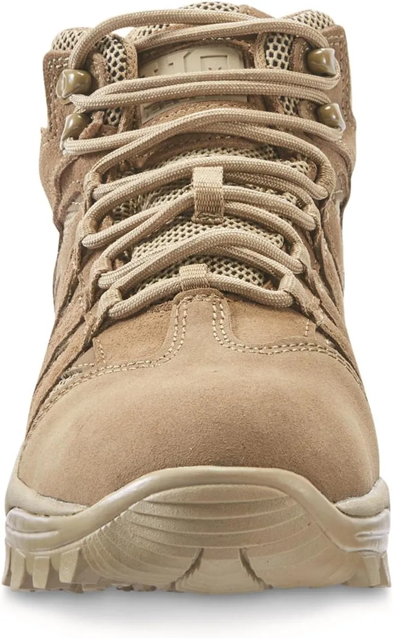 HQ ISSUE Canyon Men's 6" Waterproof Tactical Hiking Boots Lace-Up Non-Slip Rubber Sole Trekking Shoes