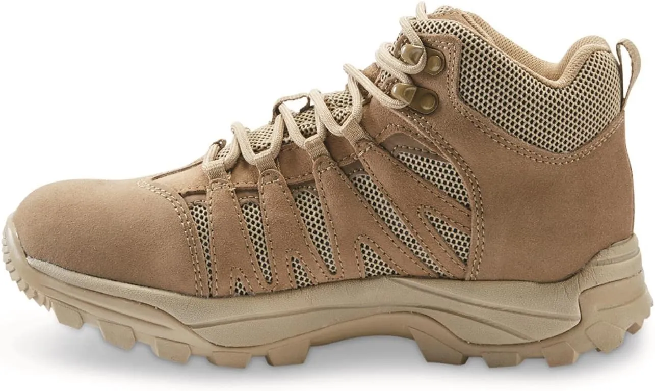 HQ ISSUE Canyon Men's 6" Waterproof Tactical Hiking Boots Lace-Up Non-Slip Rubber Sole Trekking Shoes