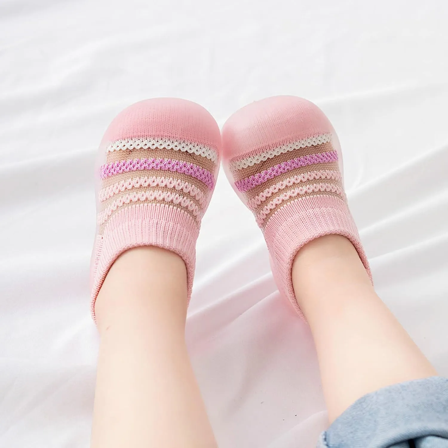 Kid Sneaker Infant Girls Boys Kids Leisure Shoes Mesh Soft Bottom Breathable Slip On Sport Shoes Girl Basketball Shoes