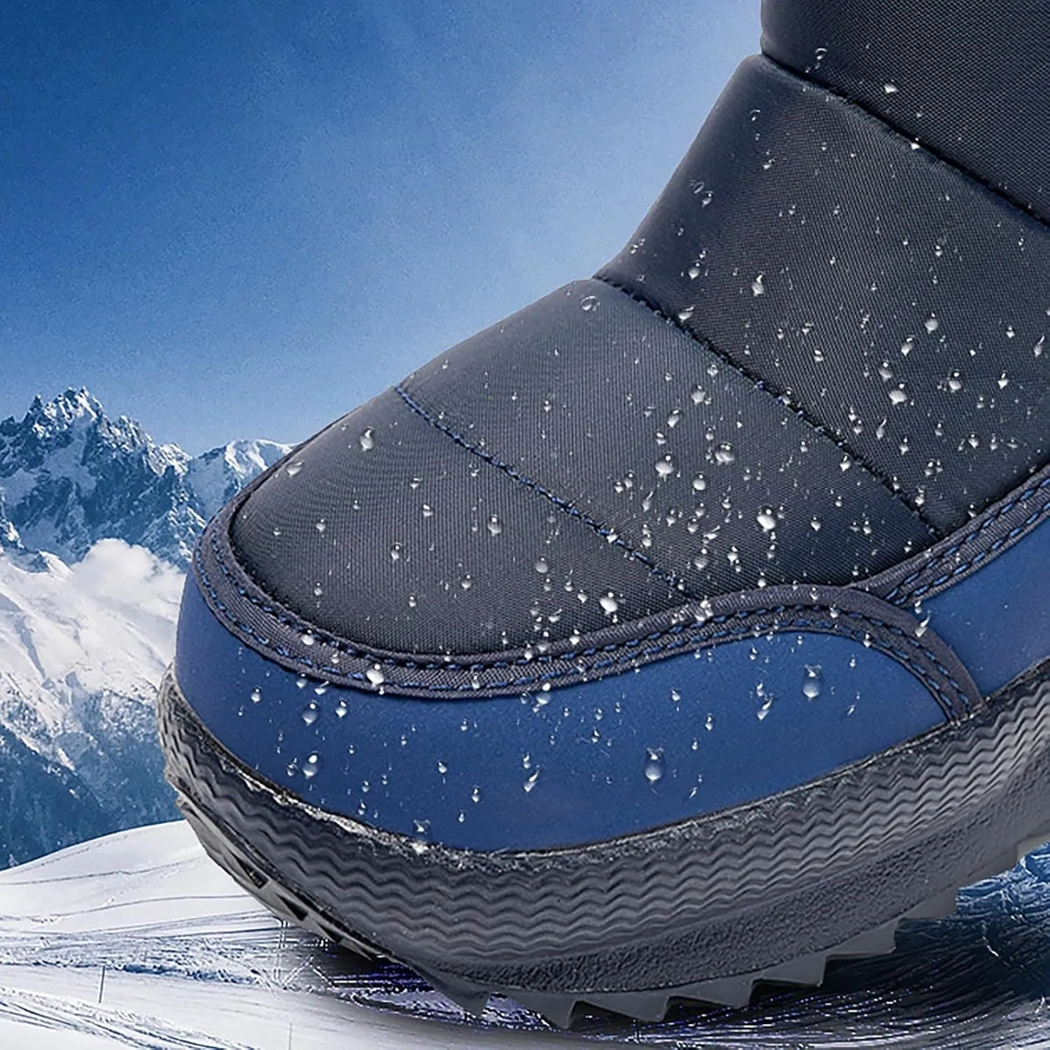 Kids 𝐖aterproof Snow Boots Girls Boys Toddlers Insulated Warm Fleece Lined Girls Boys Toddler Winter Size 10 Snow Boots