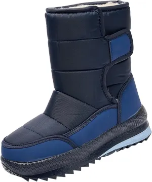Kids aterproof Snow Boots Girls Boys Toddlers Insulated Warm Fleece Lined Girls Boys Toddler Winter Size 10 Snow Boots