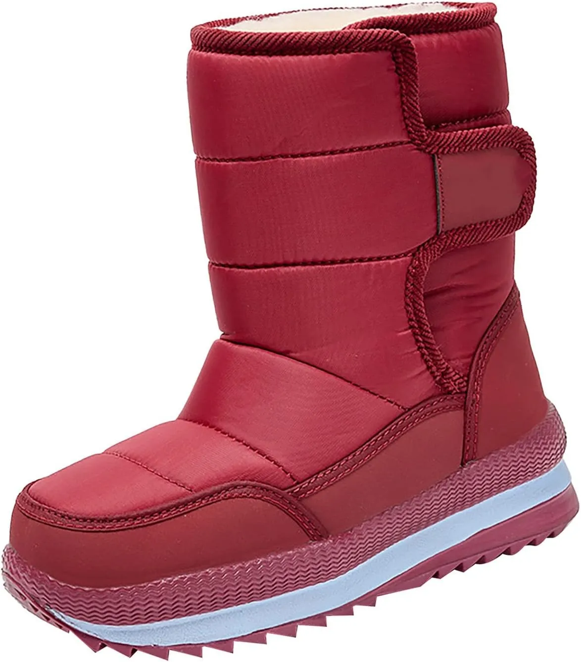 Kids aterproof Snow Boots Girls Boys Toddlers Insulated Warm Fleece Lined Girls Boys Toddler Winter Size 10 Snow Boots
