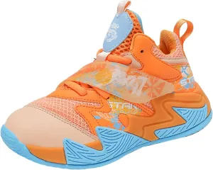 Kids Basketball Shoes Boys Girls Lightweight Breathable Sports Sneakers Outdoor School Trainers for Big Kids Youth